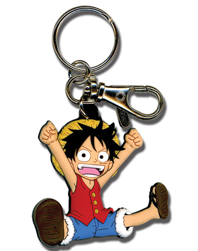 One Piece, Luffy PVC Keychain (Original Ver.)