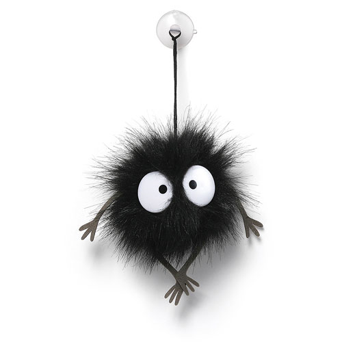 Studio Ghibli Soot Sprite with Suction Cup Plush