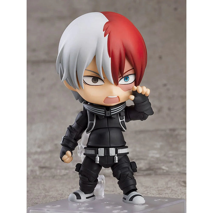 My Hero Academia The Movie: World Heroes' Mission Shoto Todoroki Stealth Suit Ver. Nendoroid Action Figure