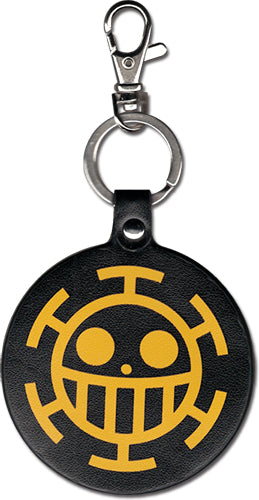 One Piece, Law's Heart Pirates Jolly Roger, PU Keychain