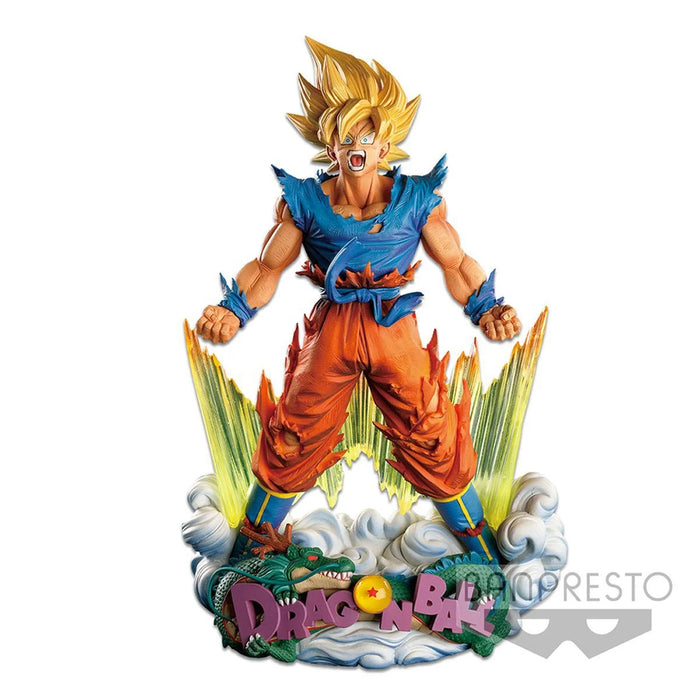 Dragon Ball Z, Super Saiyan Goku Brush Ver. Super Master Stars Diorama Statue