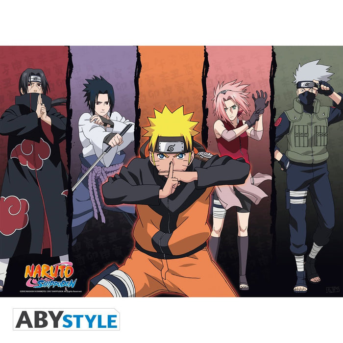 Naruto Shippuden, Group Poster Set, 2-Pack