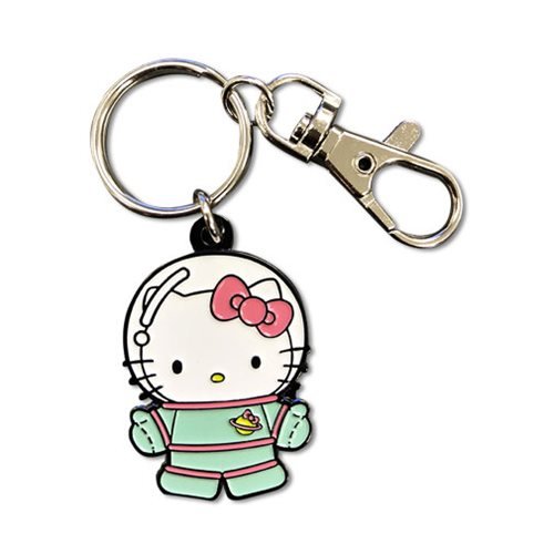 Hello Kitty Spaceman Metal Key Chain