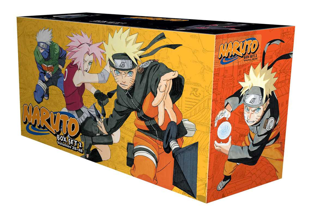 Naruto Box Set 2, Volumes 28-48 with Premium