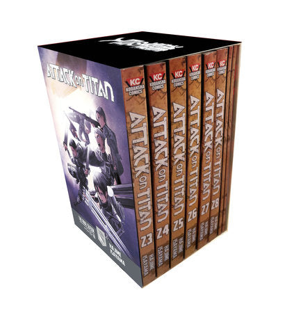 Attack on Titan, The Final Season Part 1 Manga Box Set (Vol. 23-28)