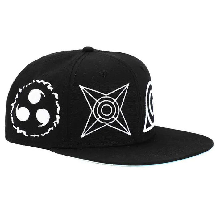 Naruto Village Symbols Snapback Hat