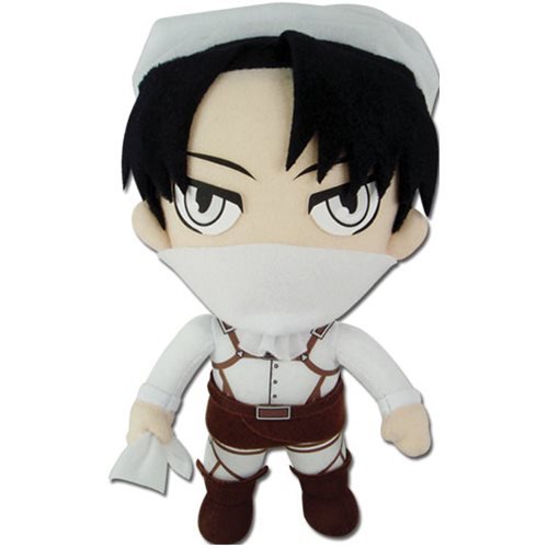 Attack on Titan, Cleaning Levi, 8-Inch Plush